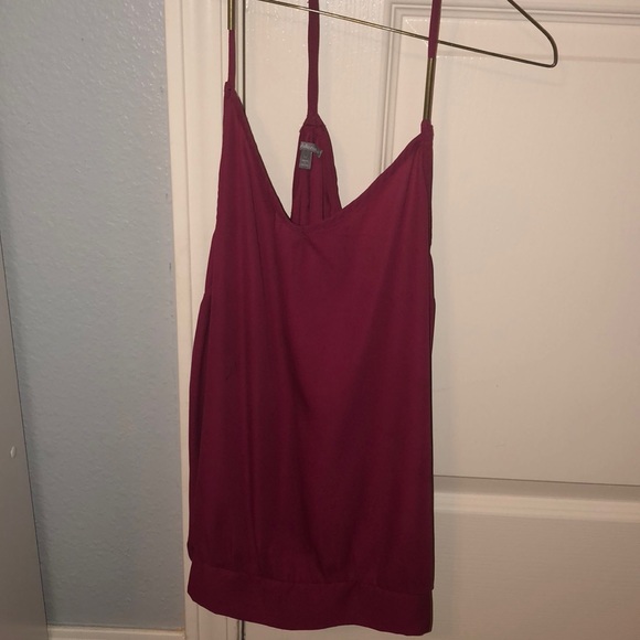 Charlotte Russe Tops - Maroon tank top